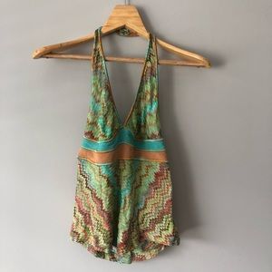Missoni halter top in like new condition.